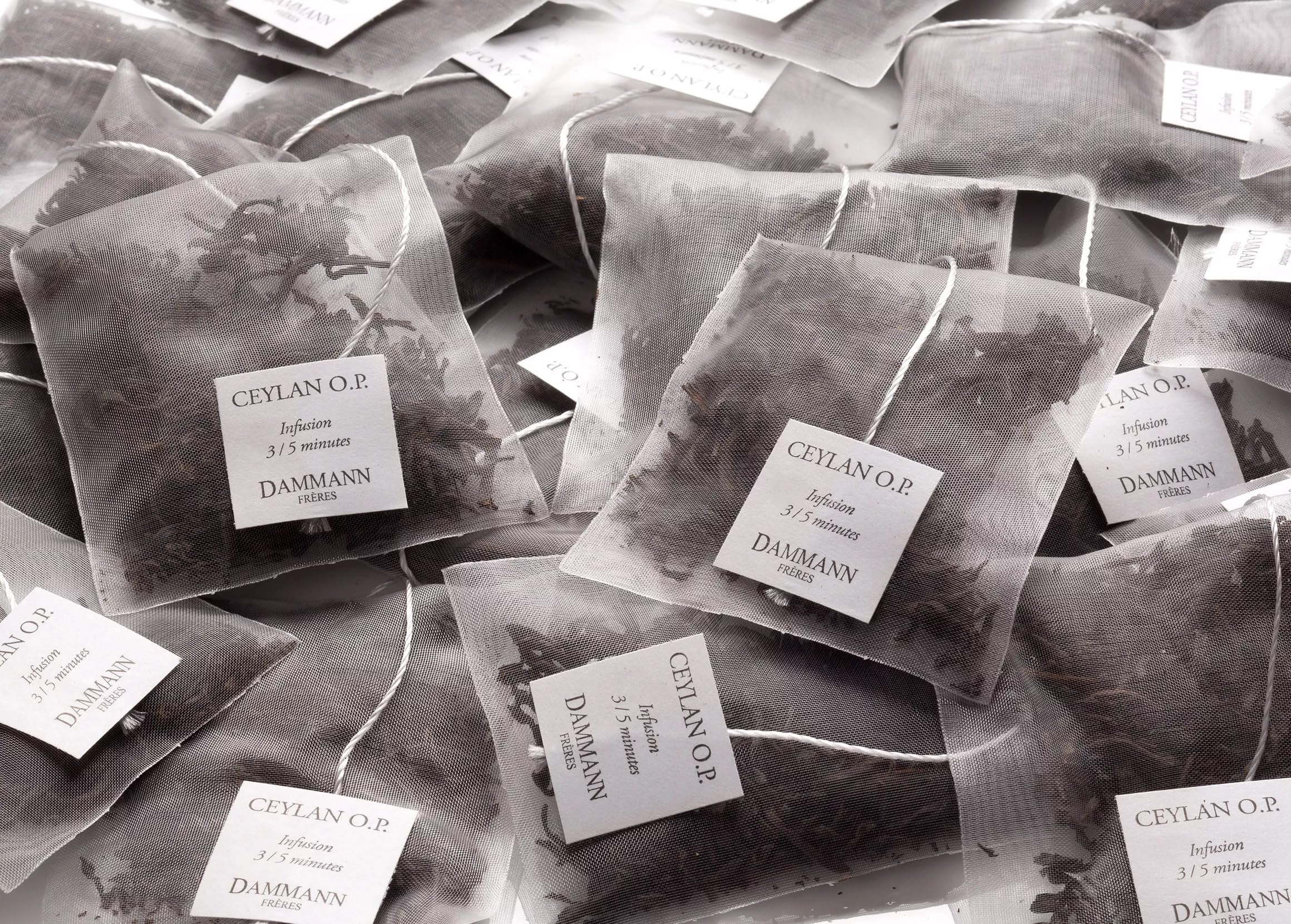 Bracia Dammann | Nero Cejlon OP | Tè Nero Orange Pekoe - 50 Bustine (100 gr) | Konfekcje Bustine | Miscela Te Nero Czarna herbata Sri Lanka