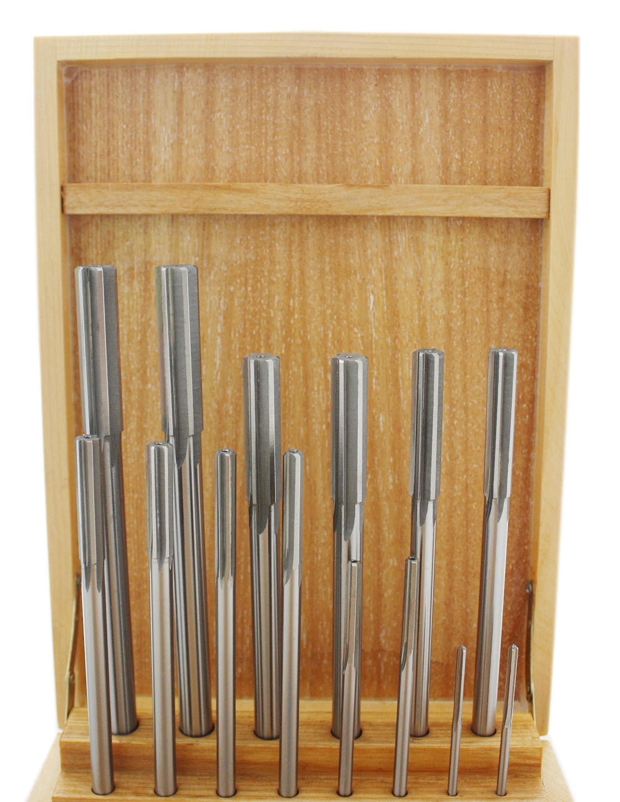 Accusize Reamer Set - 14 Pcs Over/Under Sizes -3