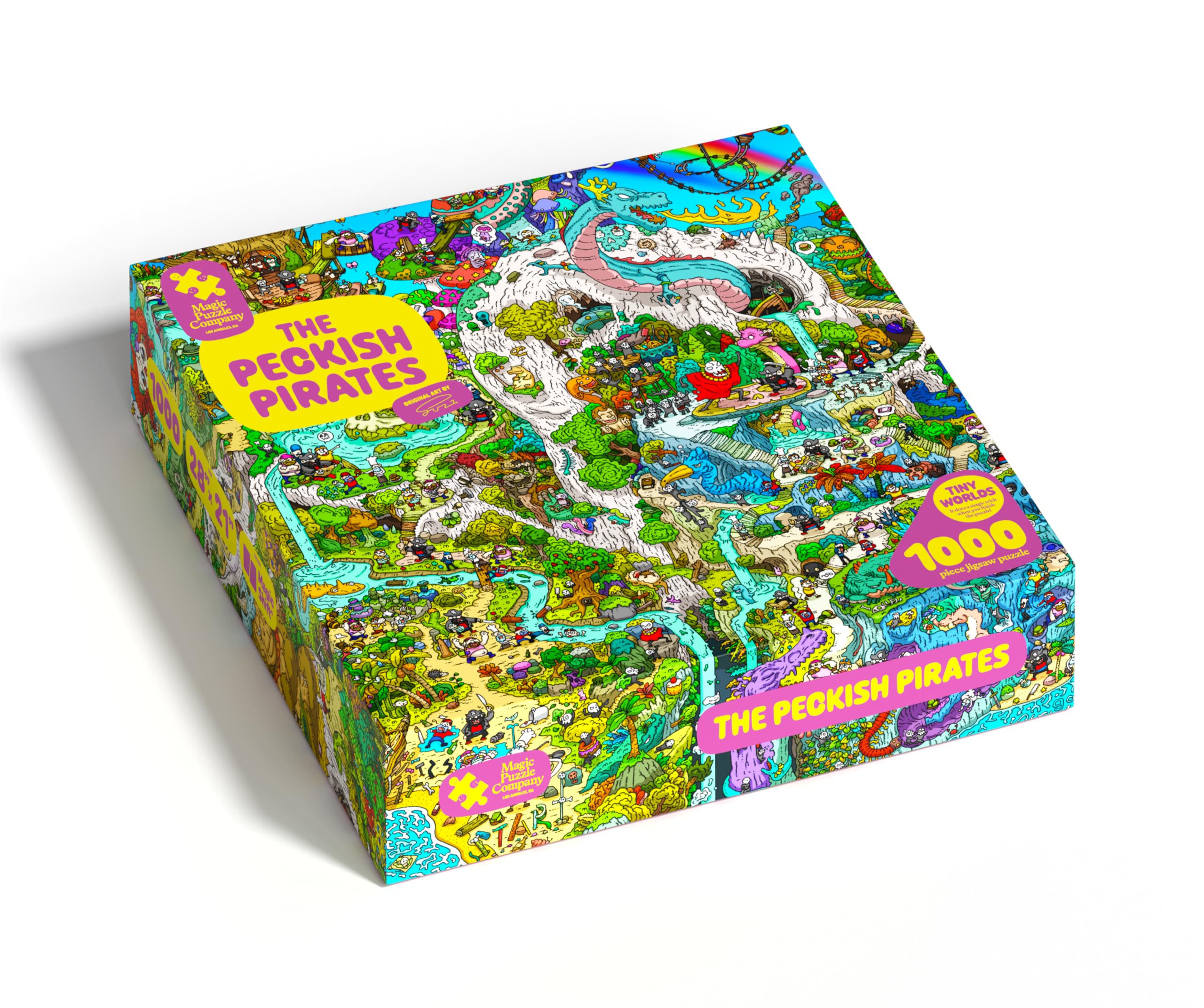 The Peckish Pirates • 1000-Piece Jigsaw Puzzle from The Magic Puzzle Company • Series Four