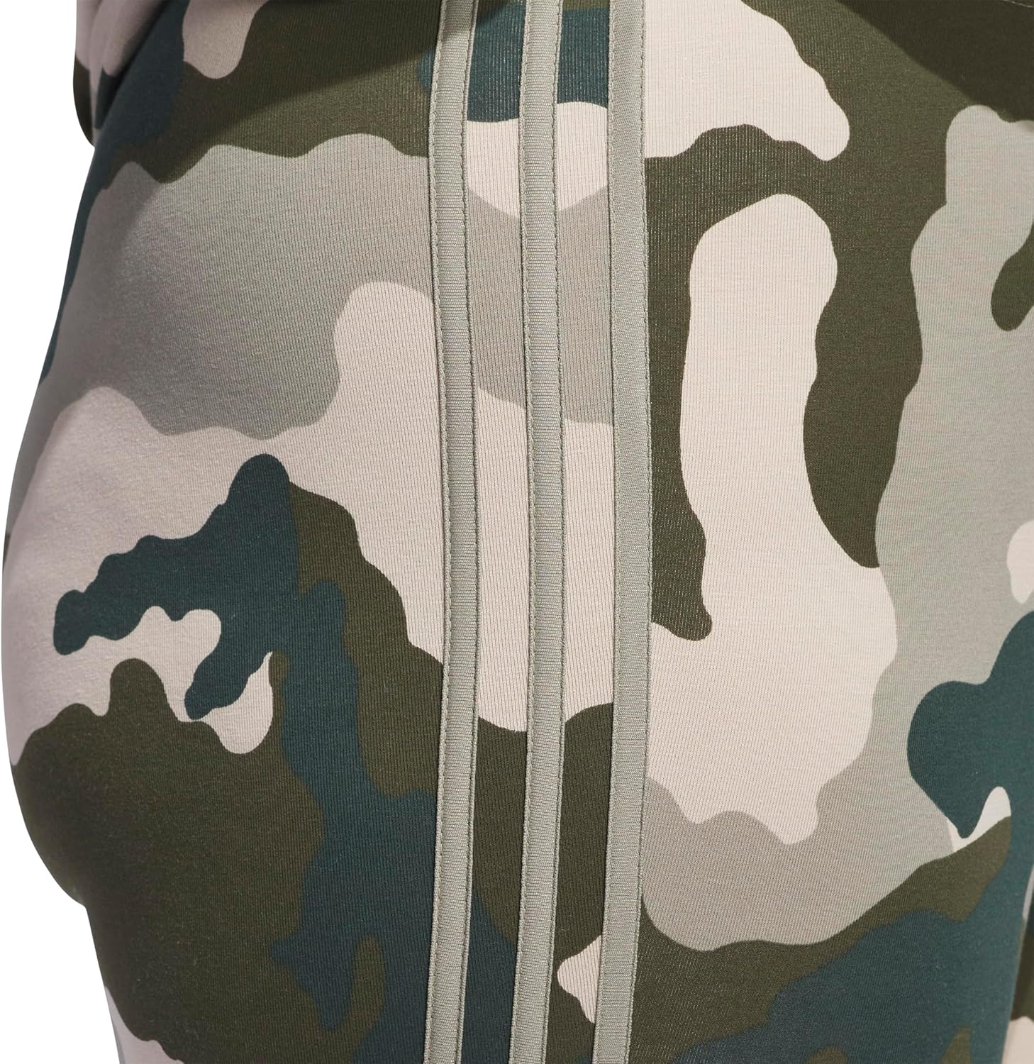 Adidas Womens Essentials 3-Stripes Camouflage Printed 7/8 Length Leggings - Image 5