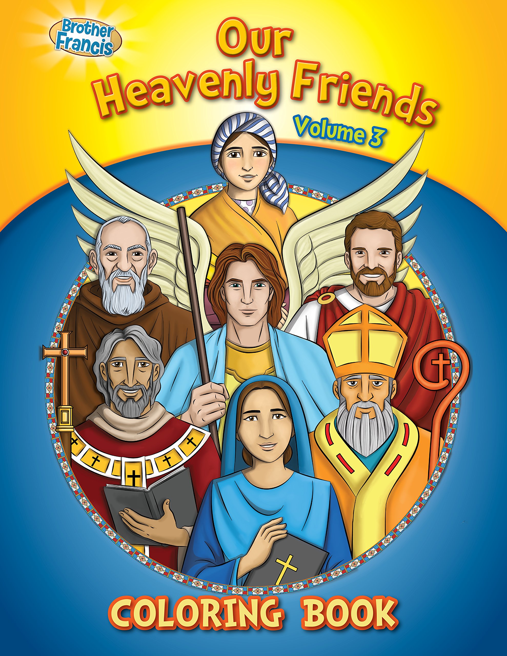 Color Bk: Our Heavenly Friends V3