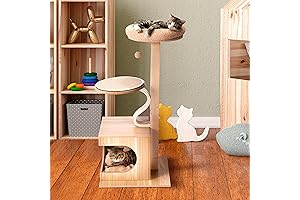3-Level Cat Tree for Your Furry Friend's Majestic Pursuits: Comfort, Entertainment, and Napping Bliss