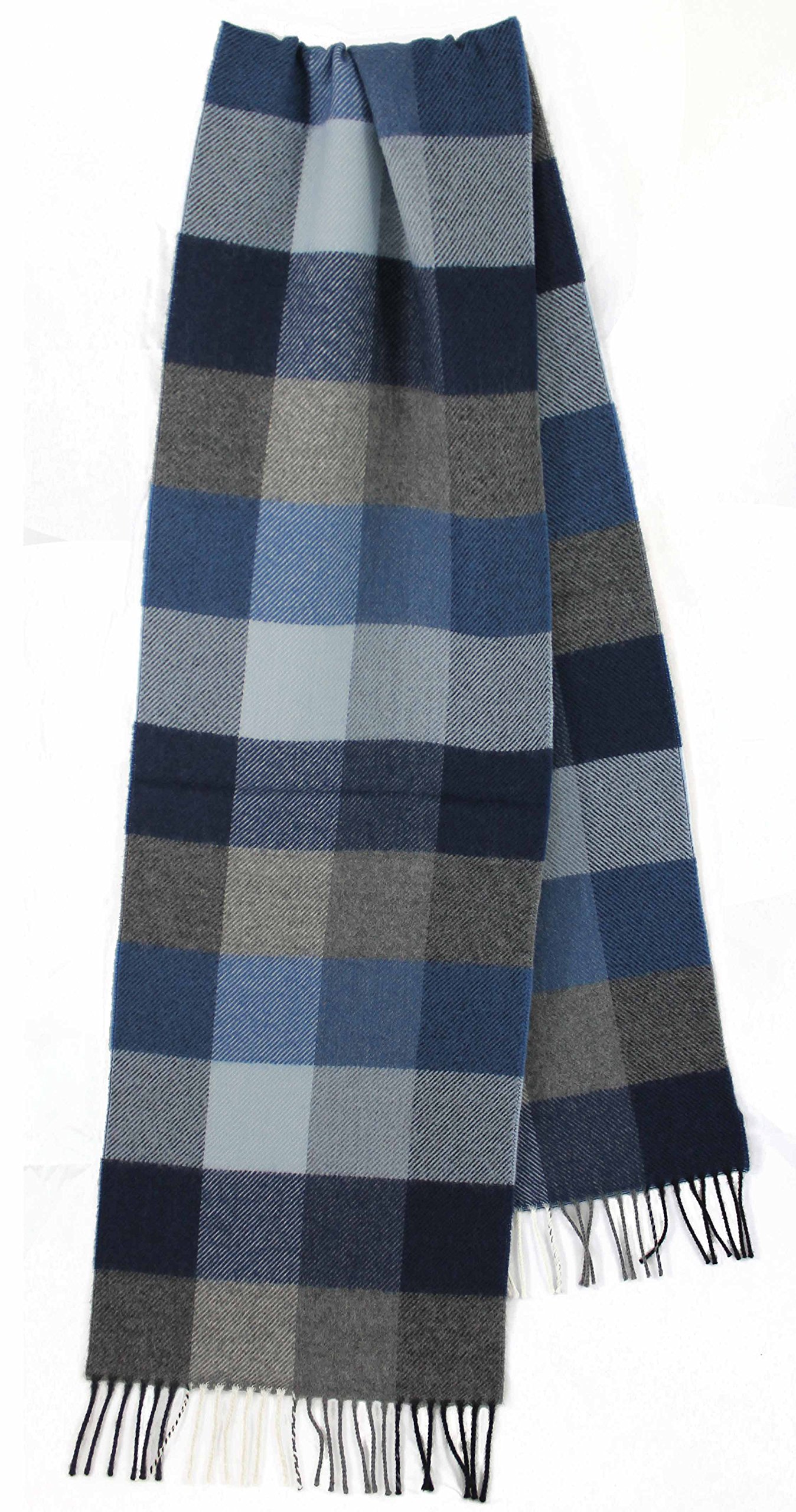 Rotfuchs Wollschal Winterschal Herrenschal Karo modisch Wolle Made in Germany