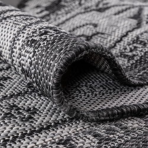 Miniatura 7 de Keen Home Design Terrace - Alfombra lavable de 8 x 10 pies para patio, cocina, balcón, playa, jardín, terraza y porche, tamaño 7 pies 7 x 10 pies