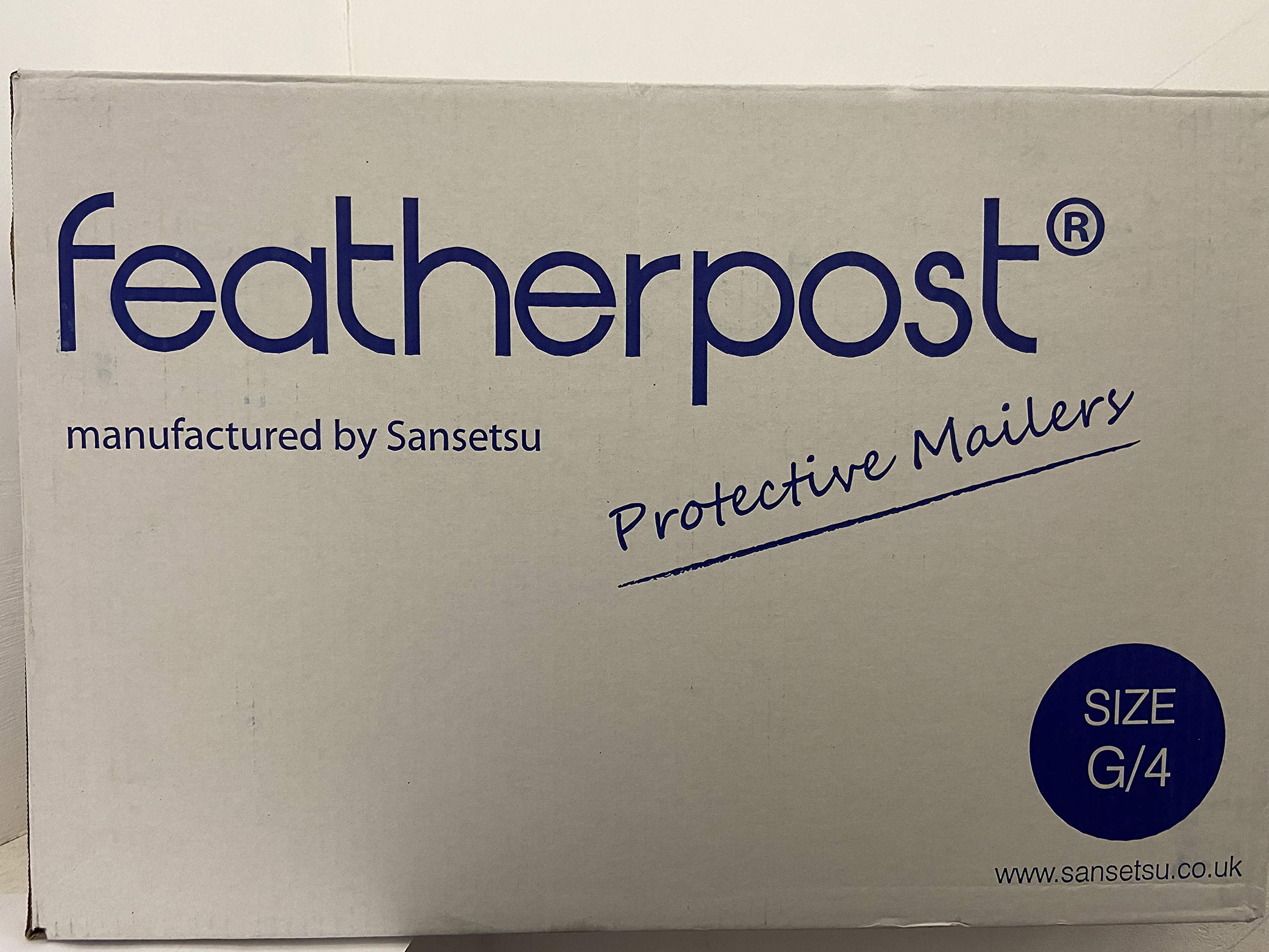 Featherpost Padded Bubble Envelope Mailer White Internal Dimension 240mm x 335mm (Size G/4, 10)