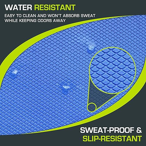 Miniatura 5 de ProsourceFit Almohadilla de equilibrio de ejercicios alfombrilla grande de espuma antideslizante acolchada y rodillera para fitness, entrenamiento