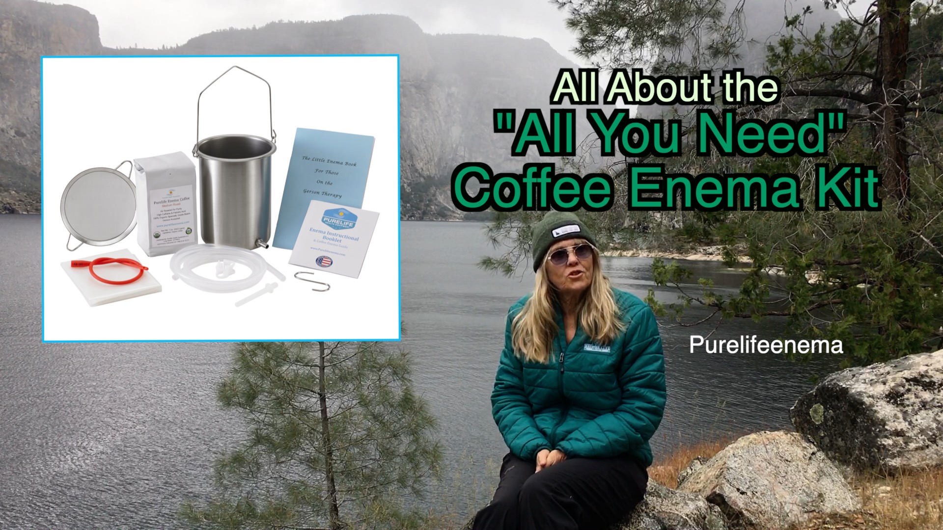 A Complete High Quality Coffee Enema Kit - USA Made on Amazon Live