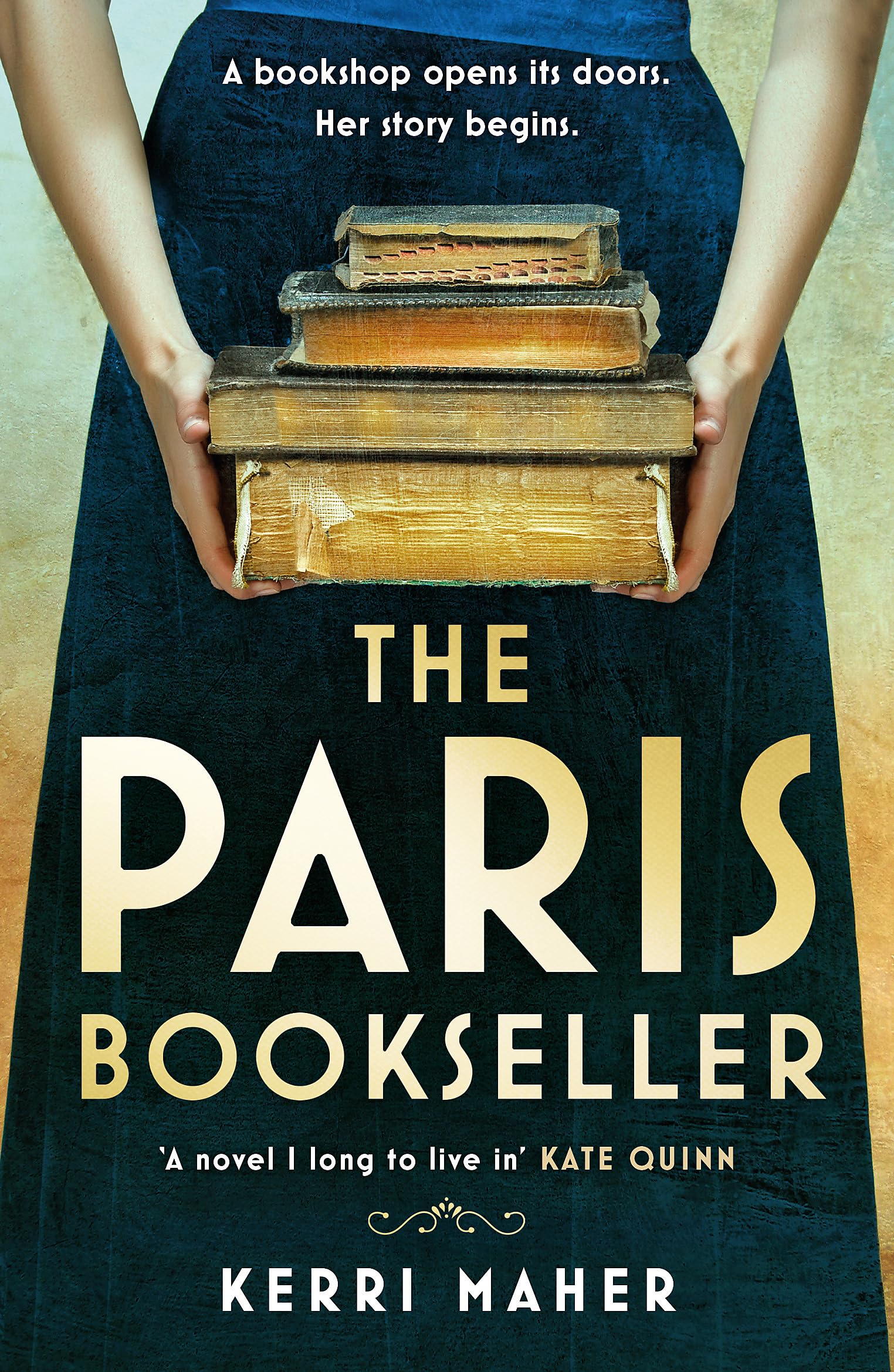 The Paris Bookseller by Kerri Maher (Paperback Book)