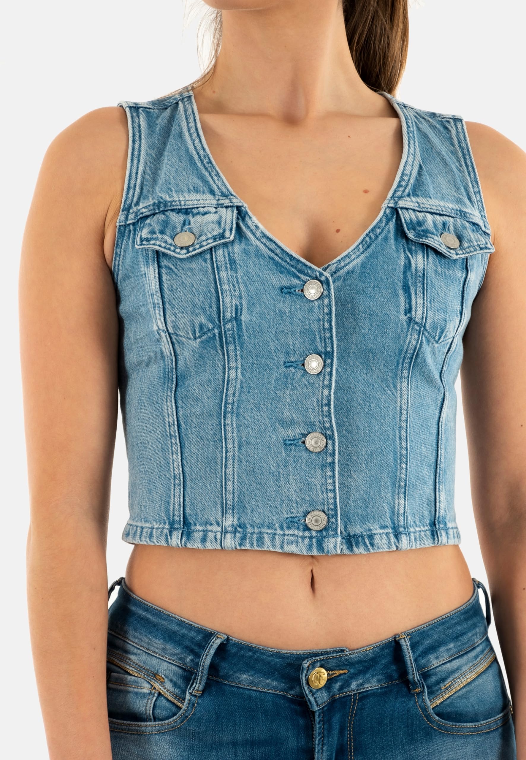 Bella Denim Gorset I Will, I Will, S