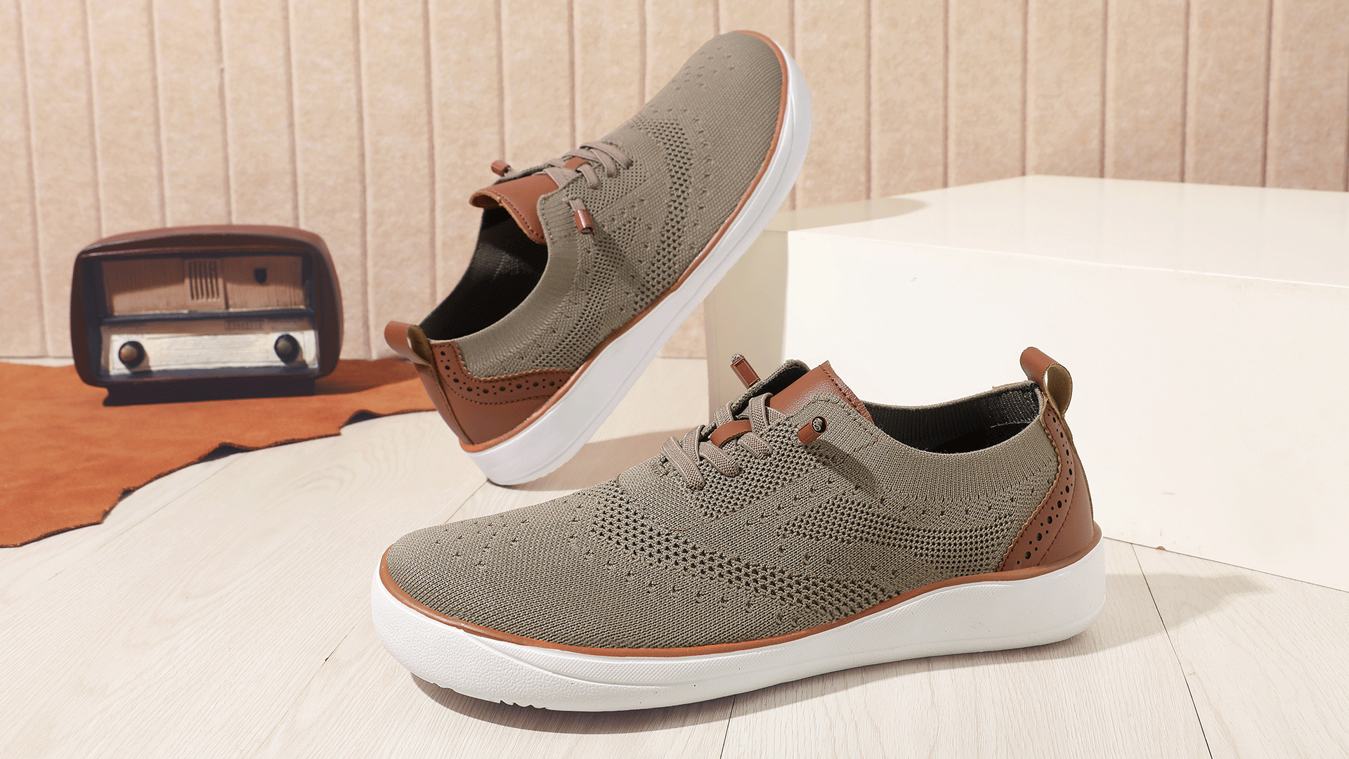 Wide Toe Box Shoes Men's Minimalist Trail Running Barefoot Shoes