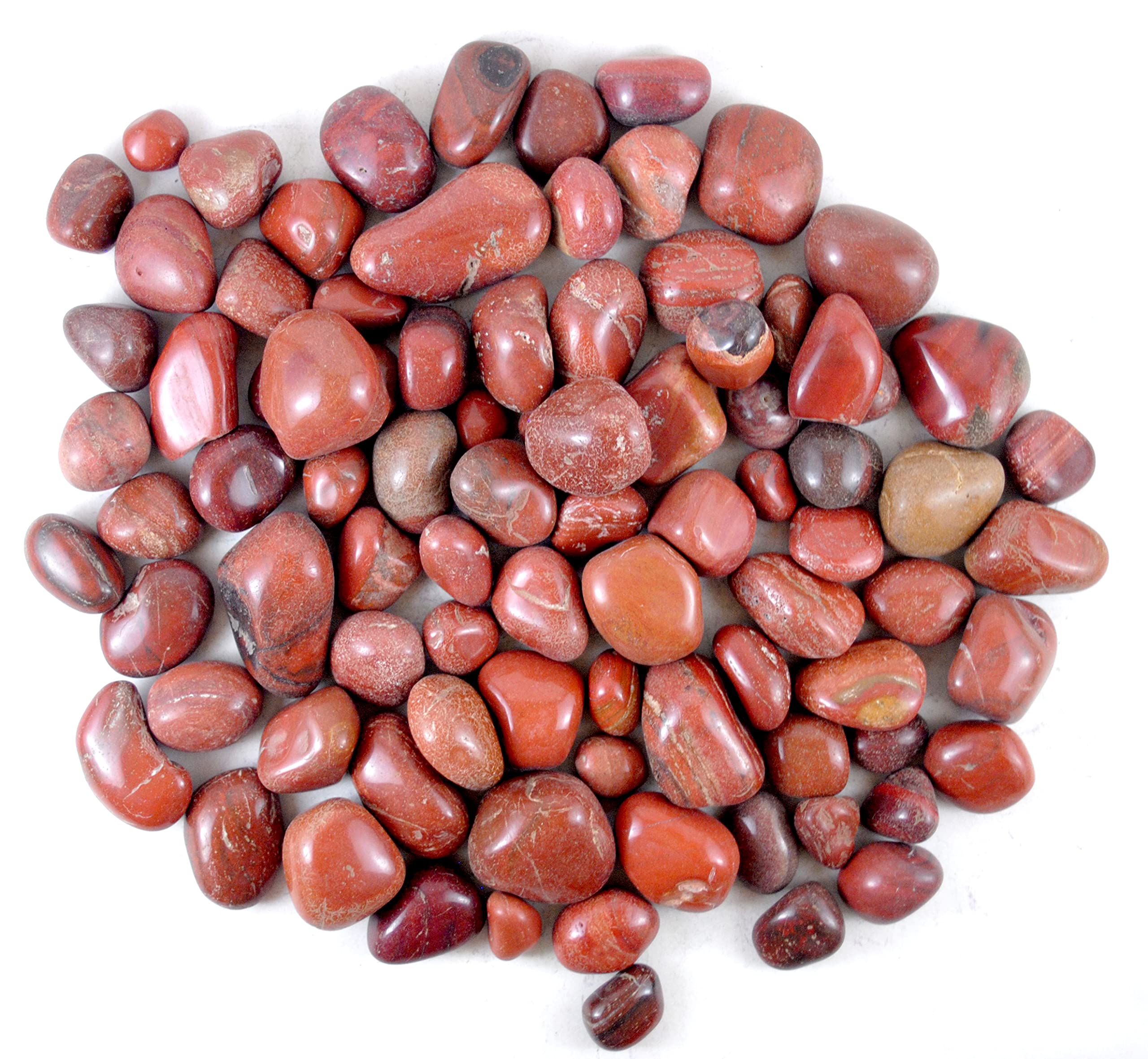 1Kg Red Jasper Pebbles Stones for Plants Pots, Aquarium/Fish Tank, Garden, Decoration, Table and Home Decor, Vase Fillers (1 Kg, Red Jasper)-image-38