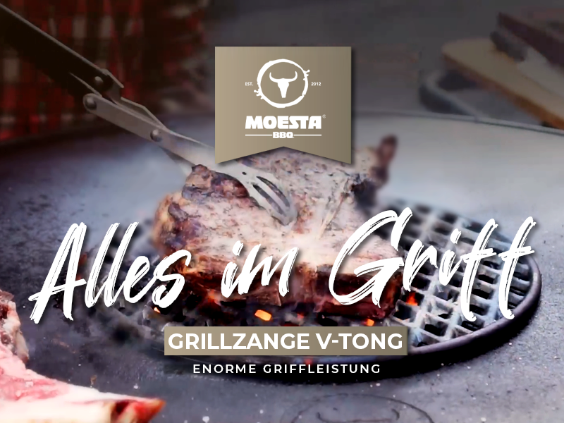 MOESTA-BBQ Roestvrijstalen Vleesklauwen – Set Van 2, Vaatwasbestendig, Voor Pulled Pork & Kip