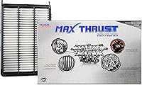 Vista 1 de Spearhead MPG Defense Filtro de Aire del Motor Max Thrust para Vehículos de Cualquier Kilometraje, Se Ajusta Como OEM, Restaura MPG y Aceleración