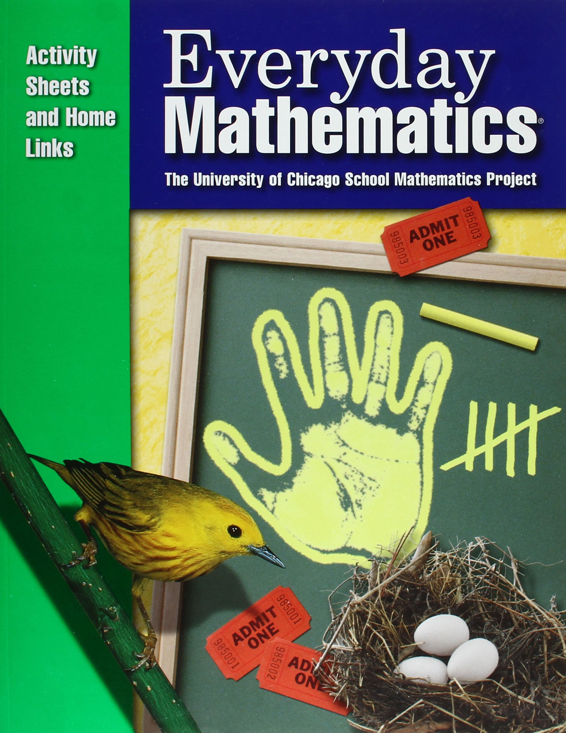 Everyday Mathematics / Grade K Consumable Activity Sheets and Home Links