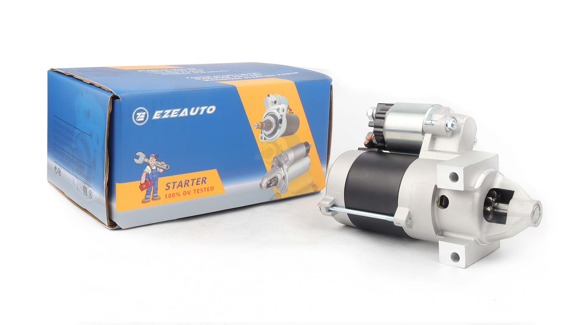 Image of Ezexpreze 17628 New Starter Motor Replacement for Kohler 2509809 2509808 2509821 2409801 12.5-27HP Cub Cadet Mower John Deere Scotts Toro Tractor 23HP 25HP wi-53044 10455513 25-098-11-s 25-098-09-s