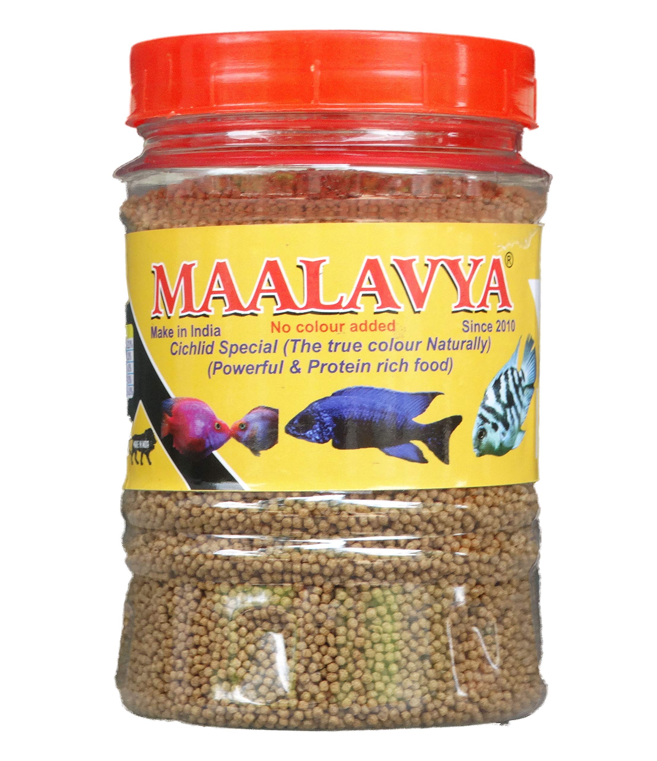 Maalavya Cichild Special (1 MM) Fish Feed/Food 200 Grams (Hi Quality) (Make in India) (No Colors Added) (B08FG97TDF) Amazon Price History, Amazon Price Tracker