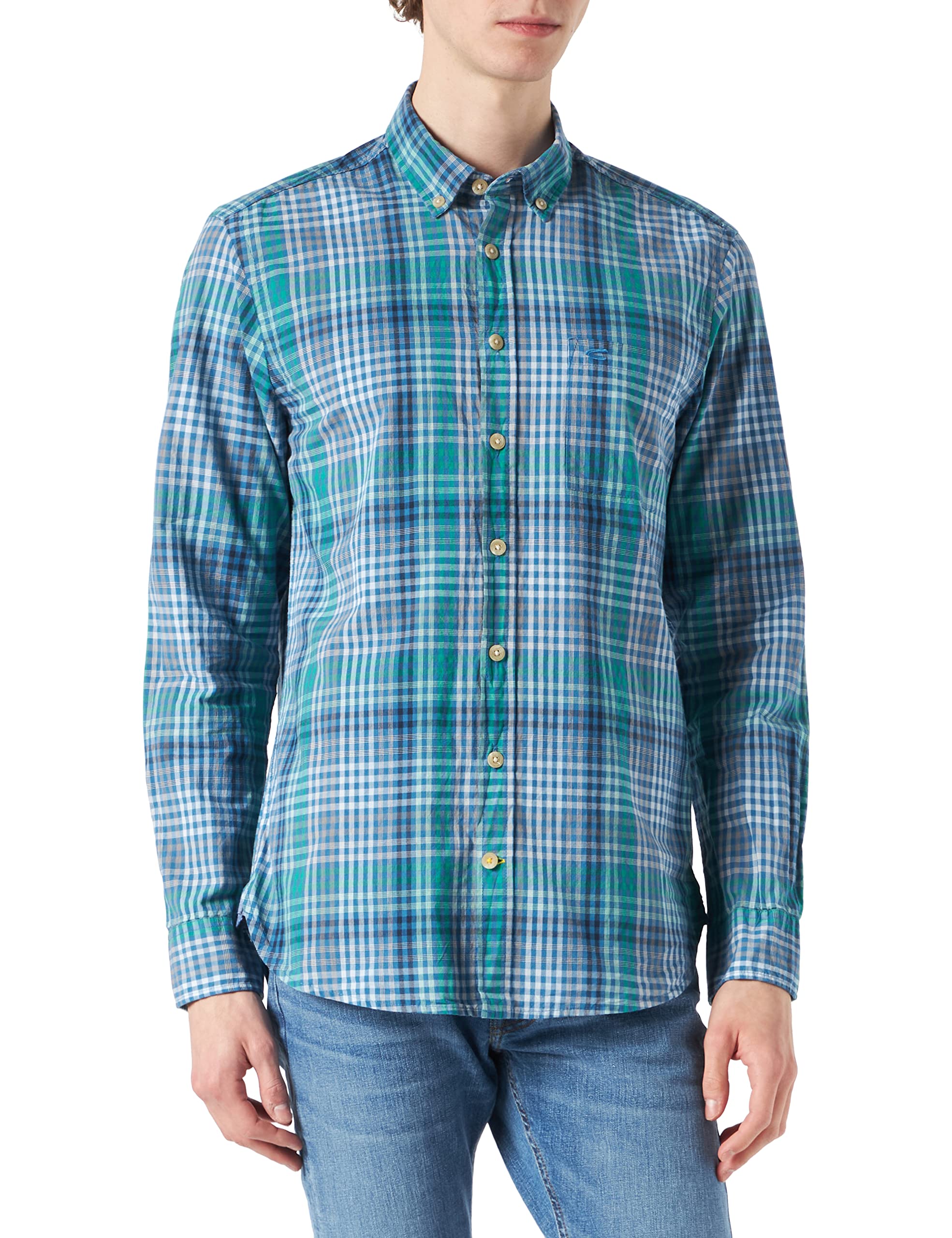 camel active Men's 409113/7s03 Shirt