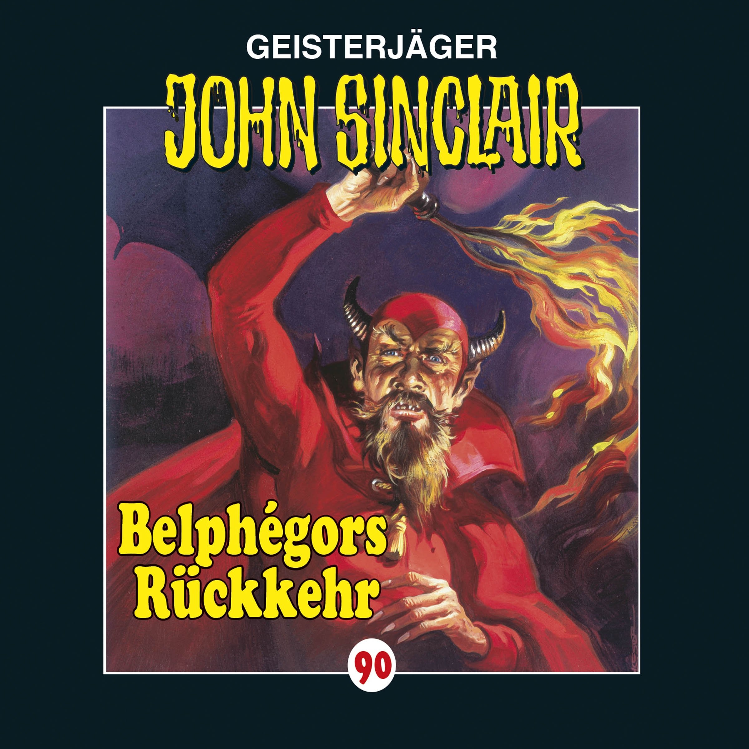 Cover art for Belphégors Rückkehr: John Sinclair 90