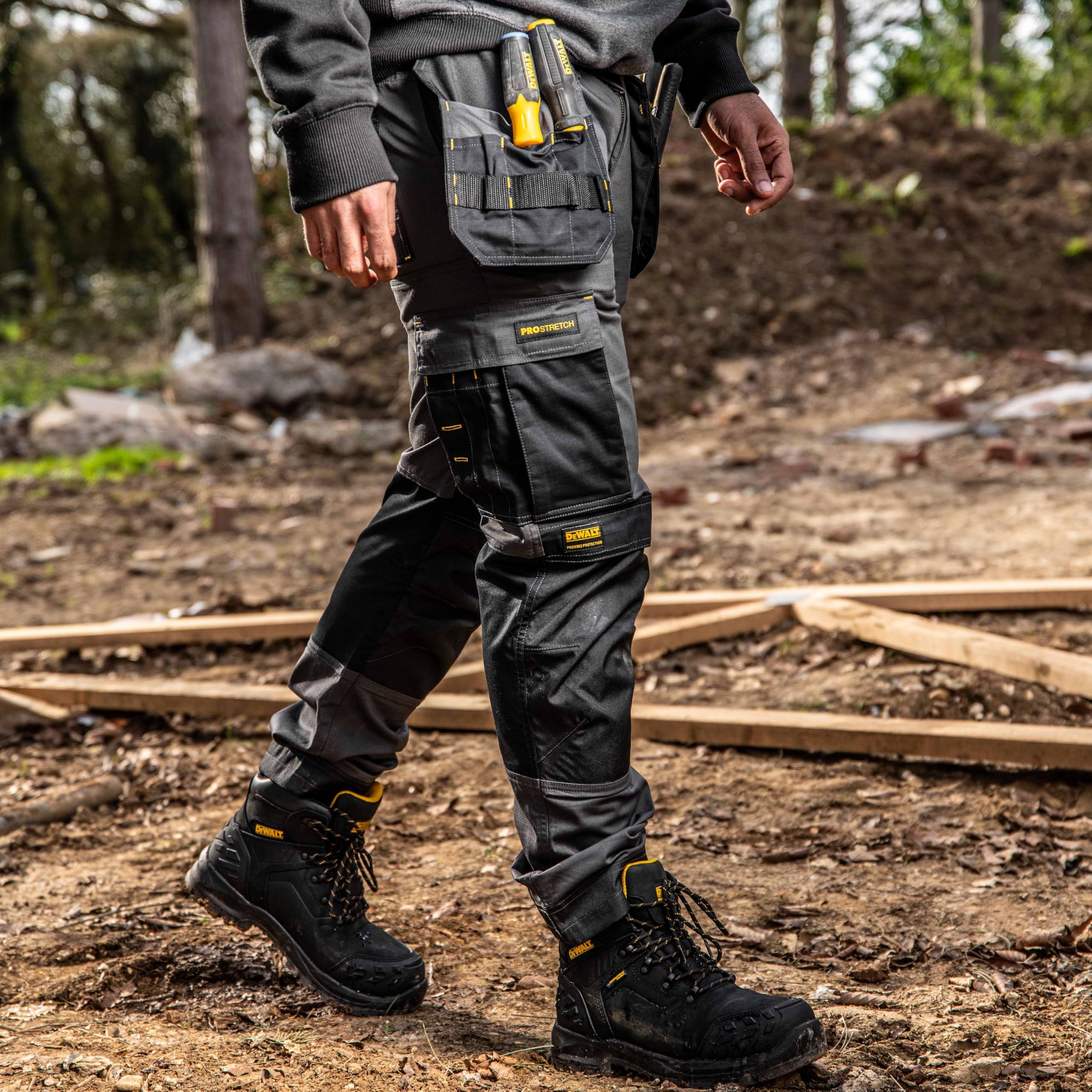 DEWALT Albany Trousers - Spodnie robocze Mężczyźni