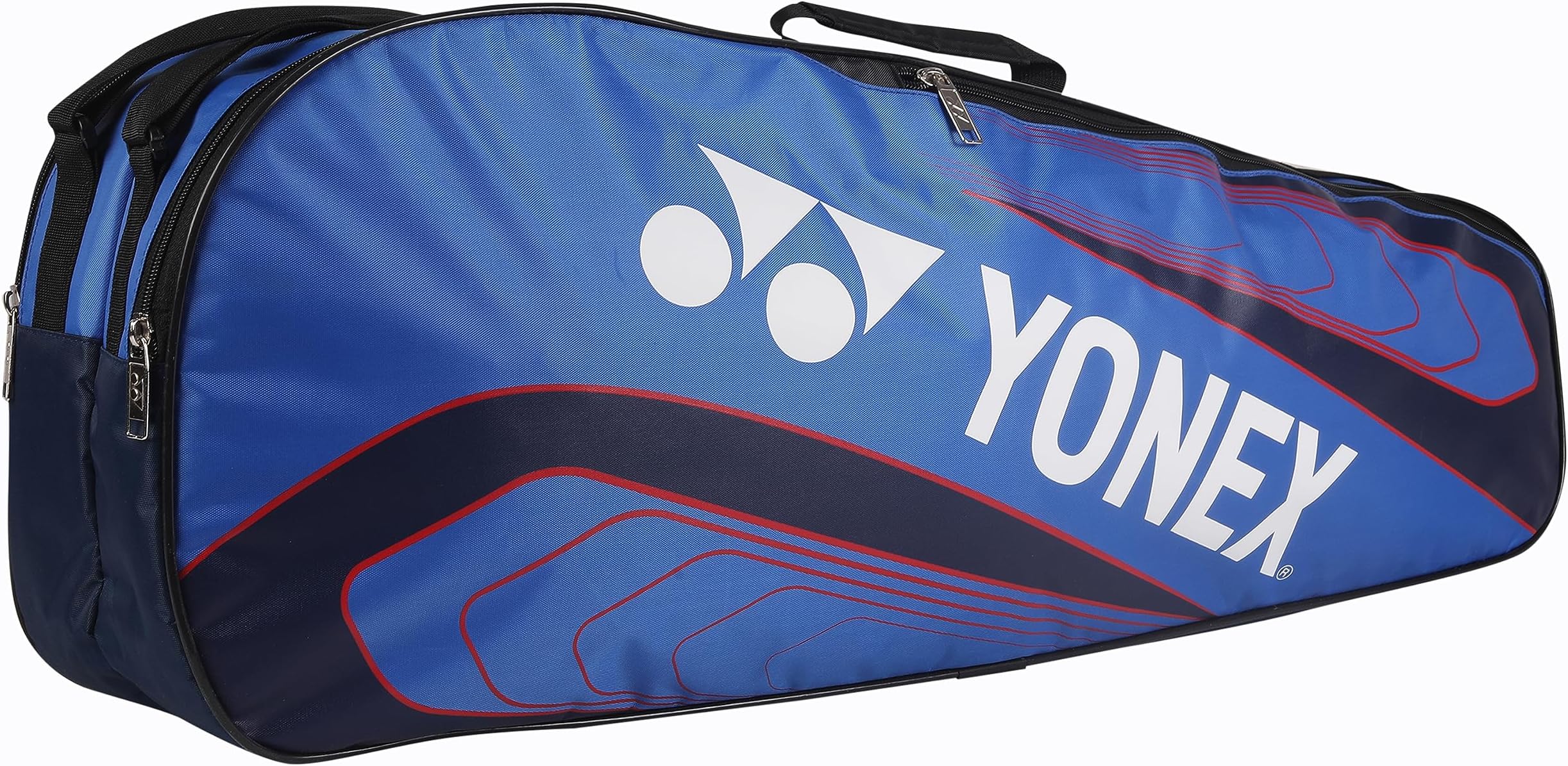 Badminton Kitbag BT5 | 2 Zipper Compartment for Storage of 3 Rackets and Clothes|