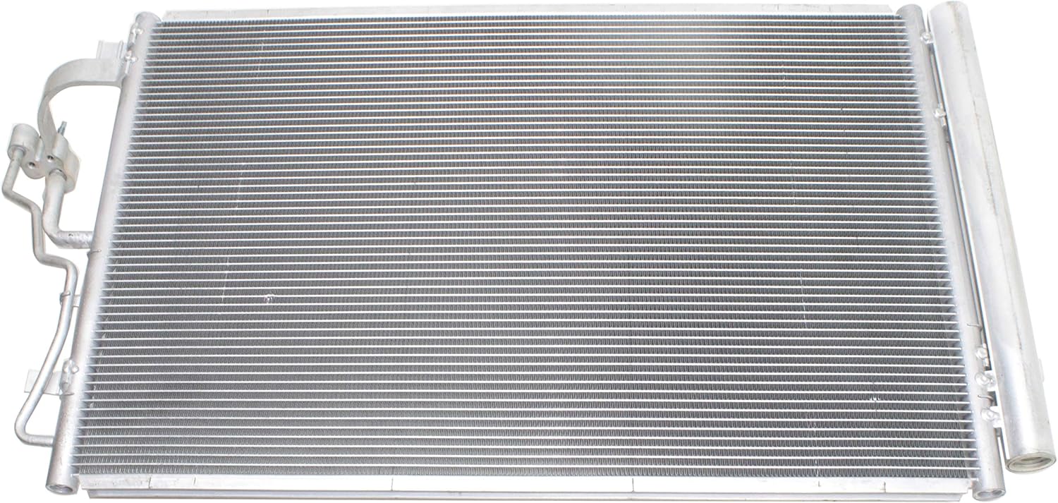 Kool Vue A/C Condenser Compatible with Kia Forte 2015-2018, Hyundai Elantra GT 2016-2017, Elantra 2014-2016, Elantra Coupe 2014