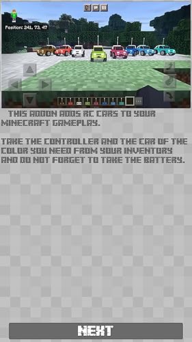 RC Car Mod for Minecraft PE