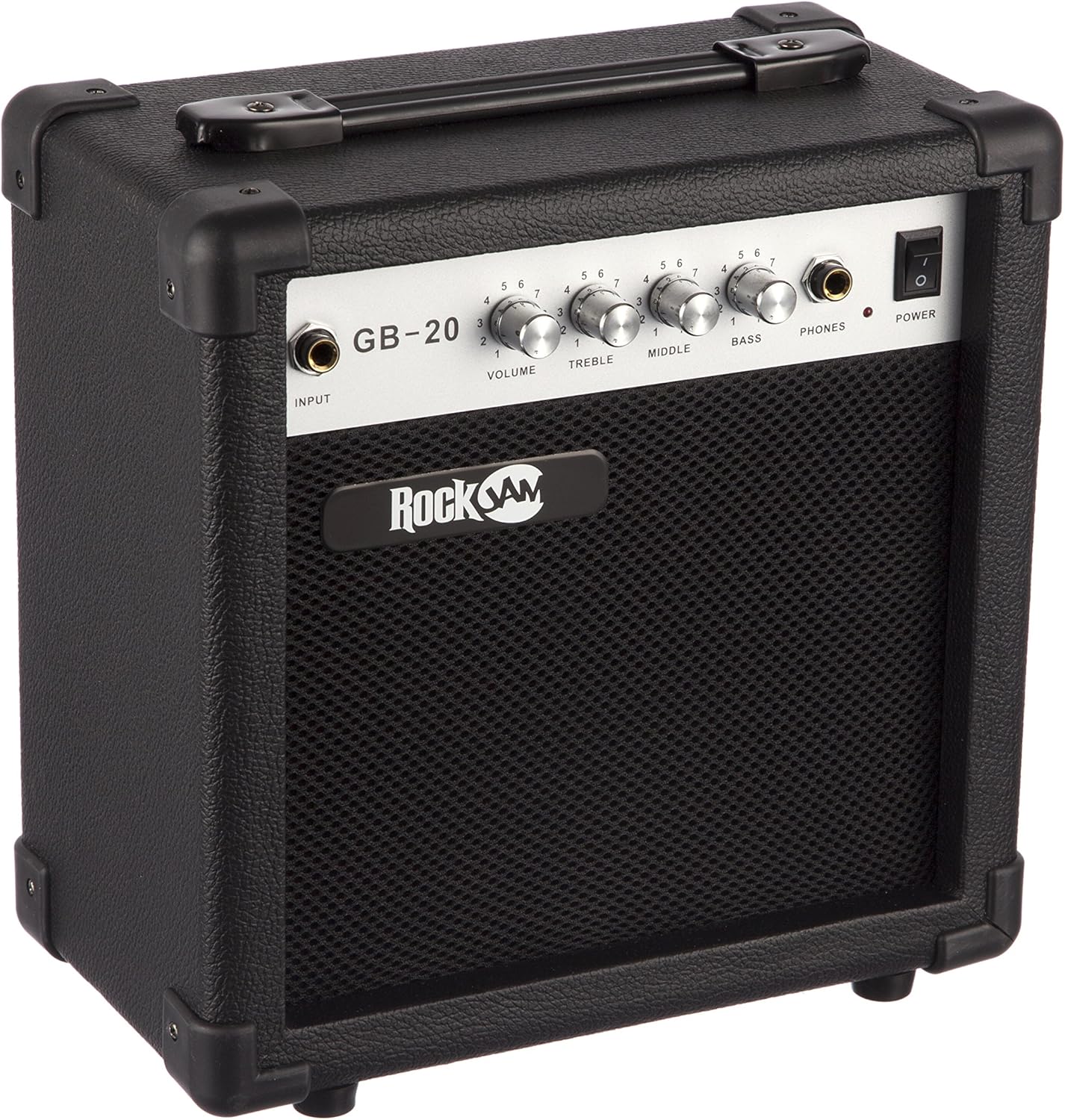 RockJam 20-watt bass ampअधिक जिवंत