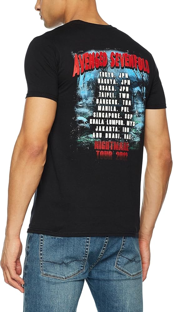 Amazon.com: Avenged Sevenfold Mens Buried Alive Tour T Shirt