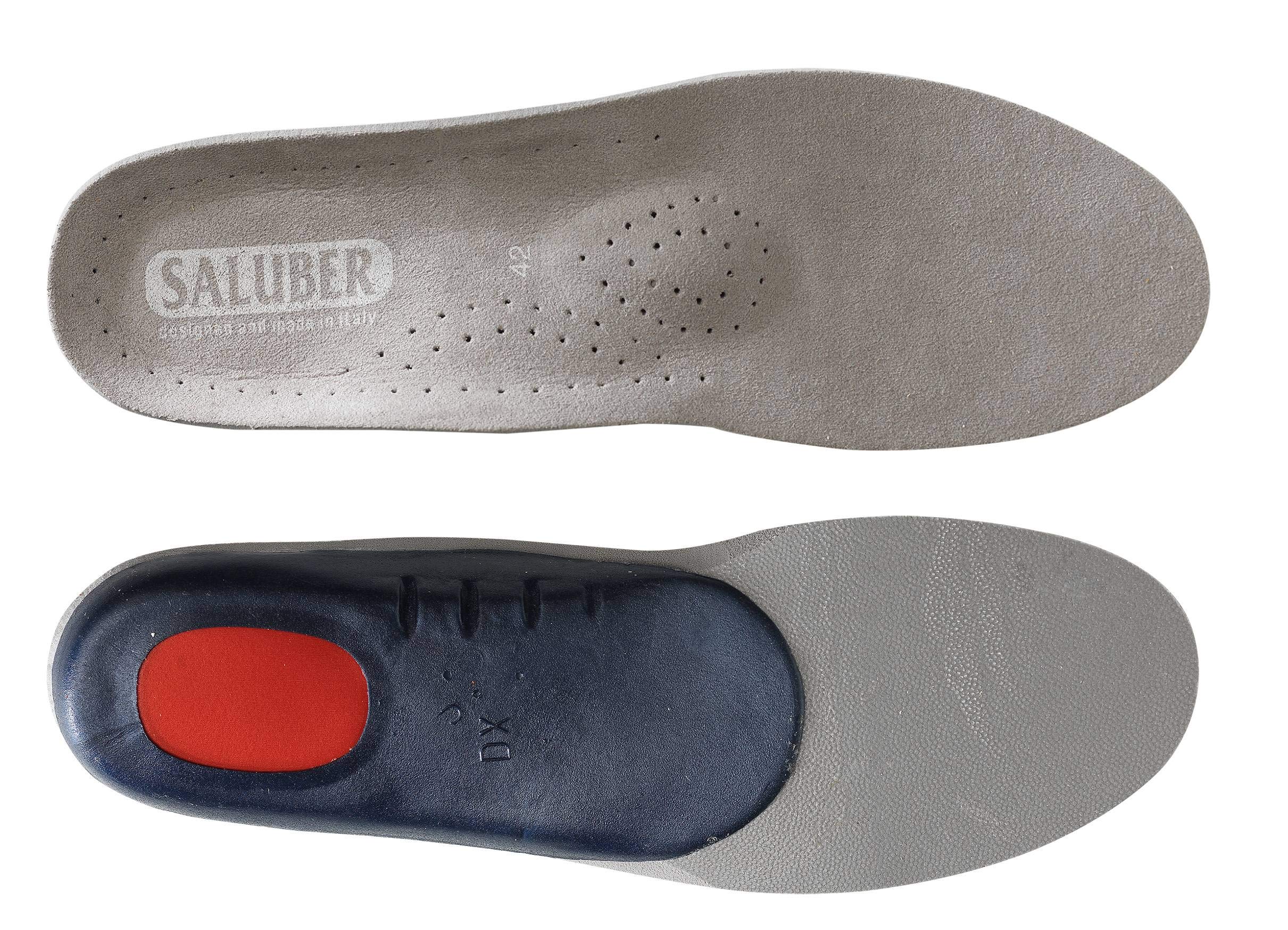 Orthotic Inserts Insoles for Plantar Fasciitis 5mm Extra Thick w/Metatarsal Pad Made in Italy Arch Support Inserts Men & Women EU44 US W11.5-12 / M10.5-11 Luxury Plantar Fasciitis Insoles Men H485-46