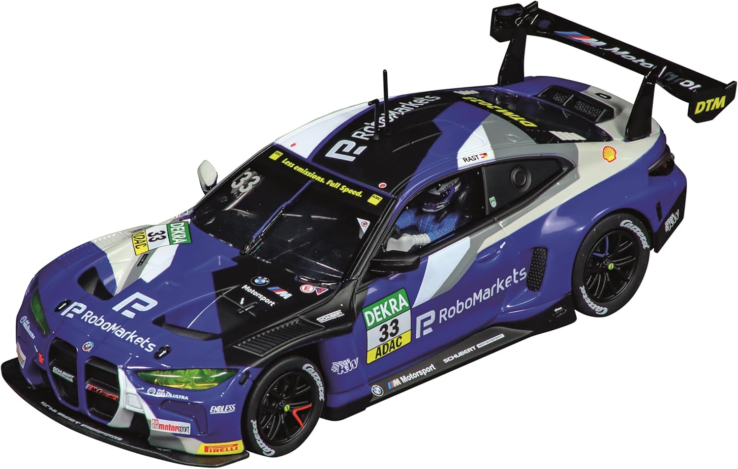 Carrera 27773 BMW M4 GT3 Schubert Motorsport, No.33 DTM 2023 1:32 Scale Evolution Analog Slot Car
