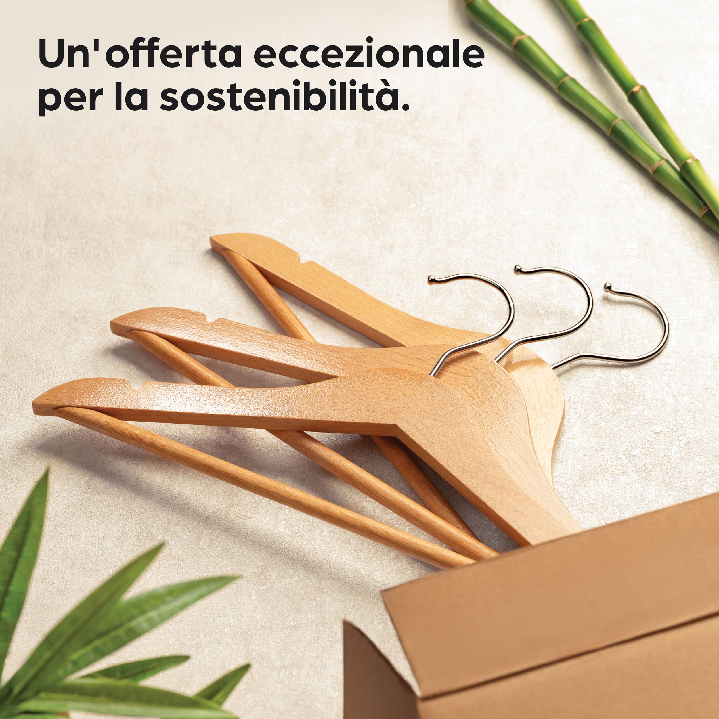 Praknu Grucce per Bambini in Legno - Set da 10 - Legno di Faggio Naturale