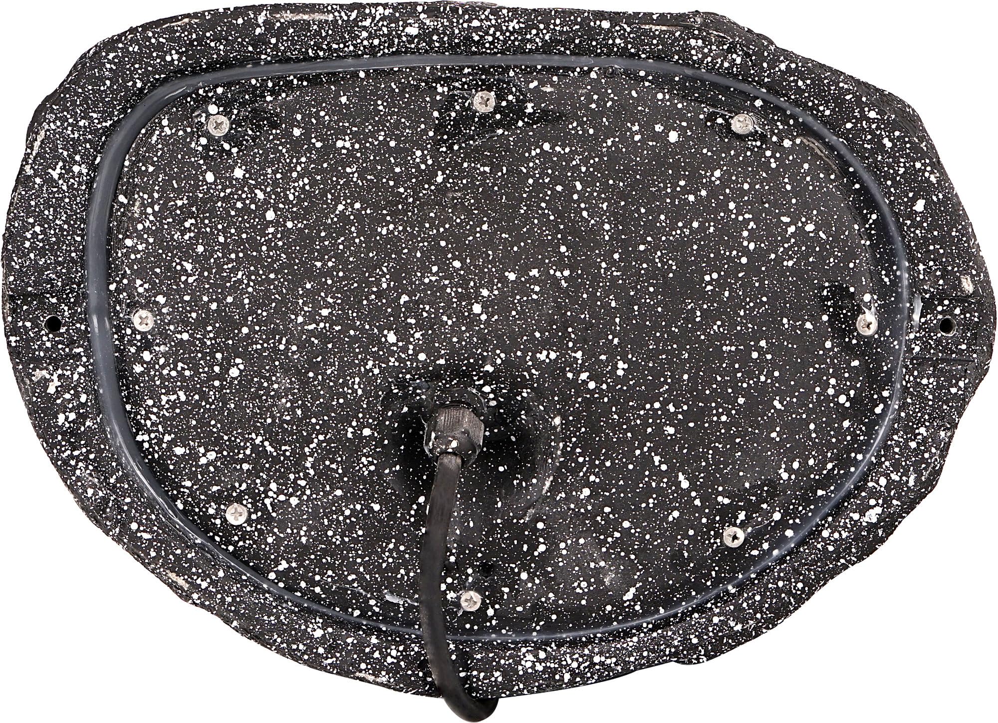 Pronomic 2er Set SSP-660 GR Outdoor-Lautsprecher (2 Stück Outdoor-Speaker in Stein-Optik, 2 x 30 Watt, Schutzklasse IP56, 2-Wege-System) grau
