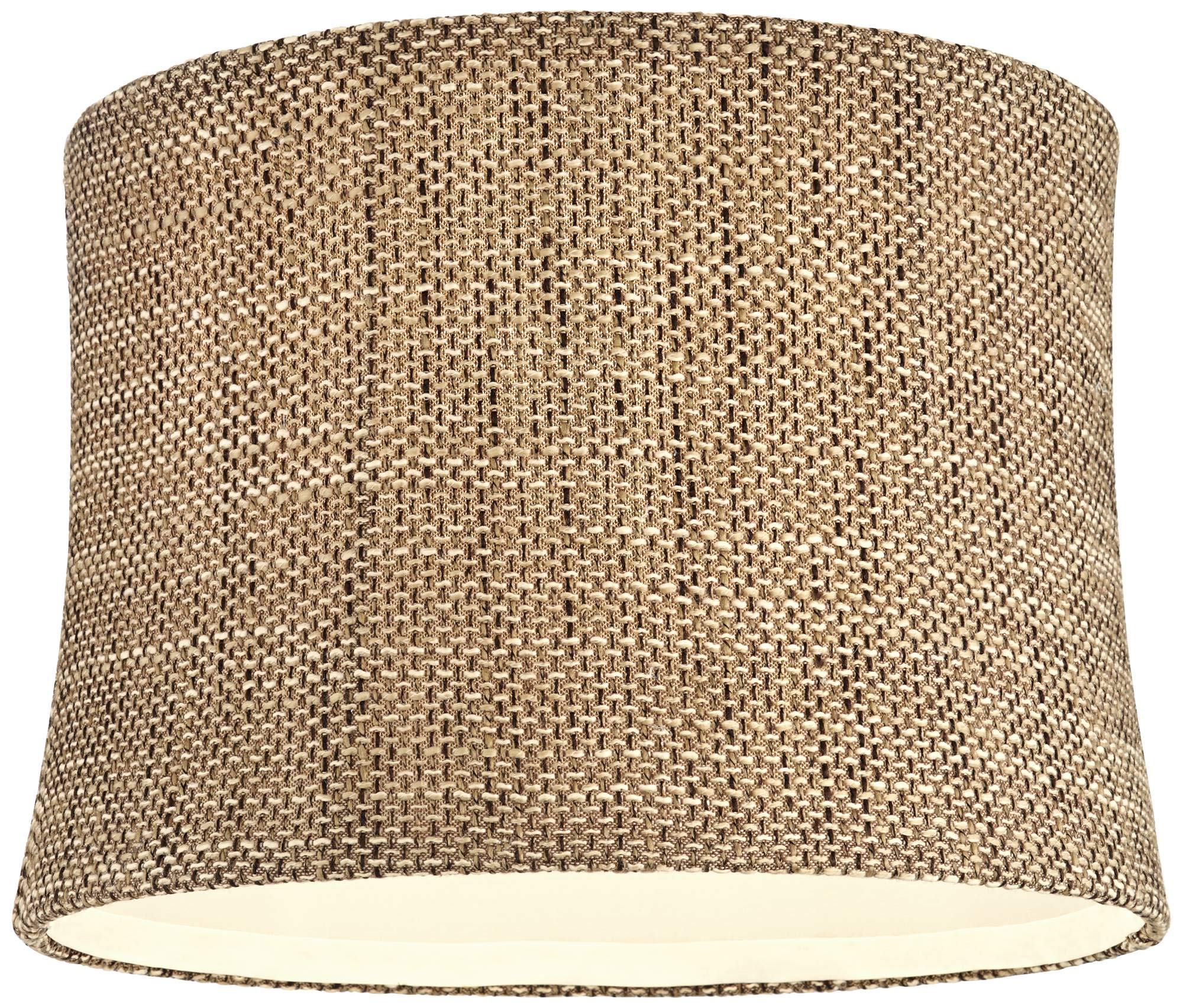 Dortmund Charcoal Large Drum Lamp Shade 13