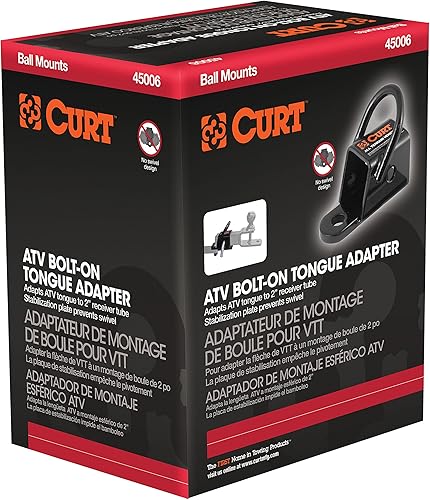 Miniatura 14 de Adaptador lengüeta atornillable CURT 45006