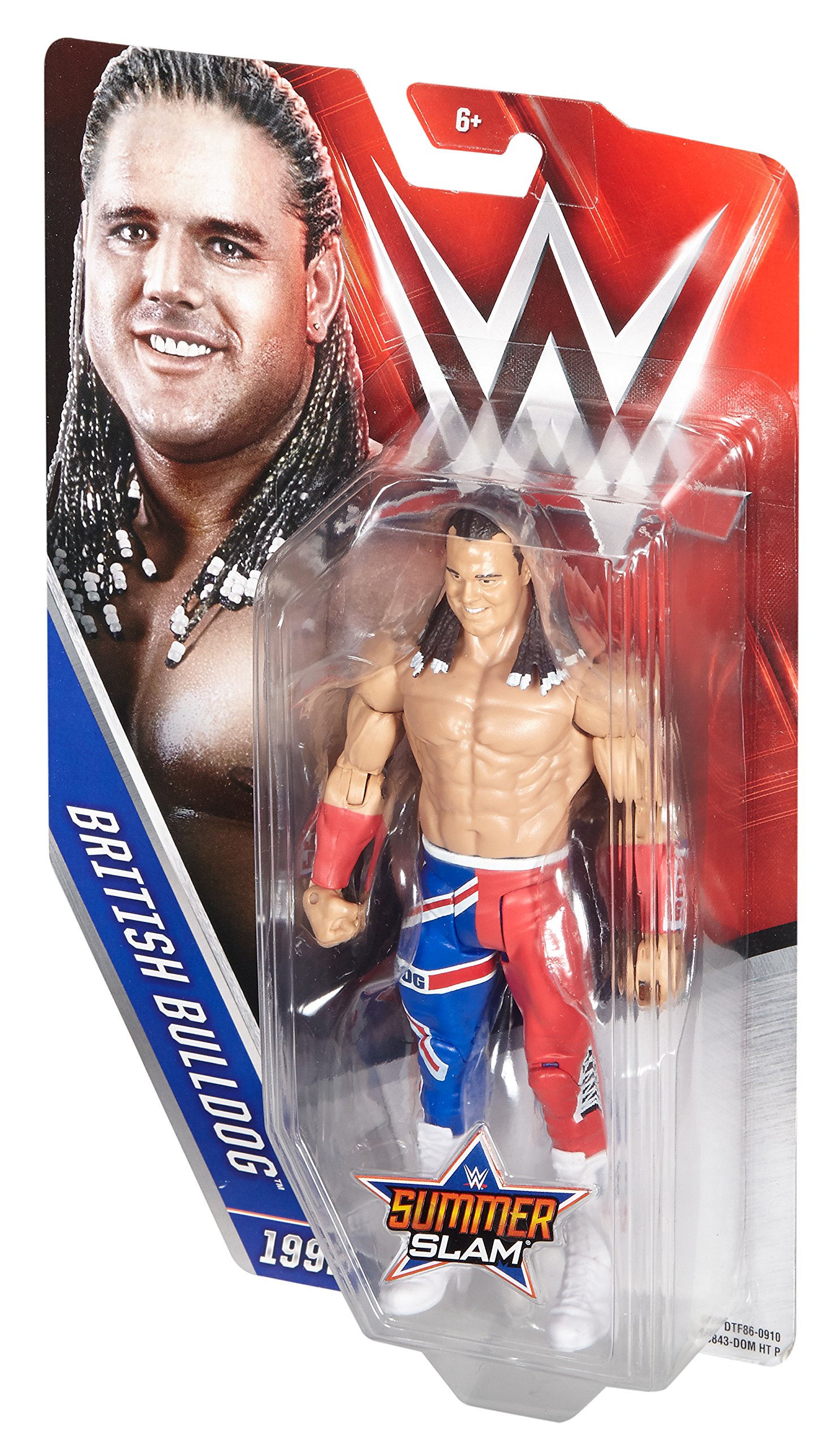Amazon.com: WWE Mattel Summer Slam British Bulldog Figure : Toys
