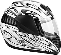 Vista 2 de Typhoon Youth Casco de motocicleta de cara completa para niños