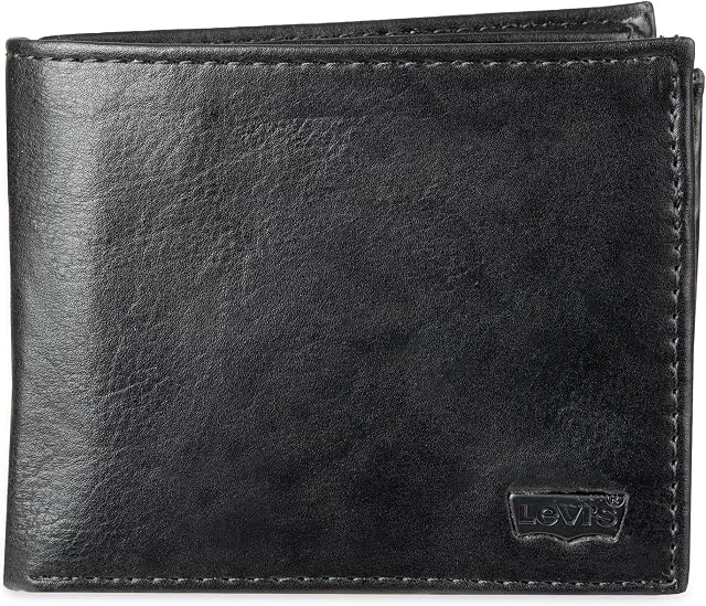 Levi's mens Extra Capacity Slimfold Wallet Wallet | Extra Capacity