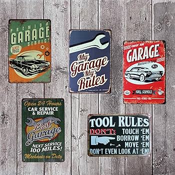 ブリキ看板 レトロ雑貨 ヴィンテージ 8枚セット ブリキ 看板 5枚セット レトロ アメリカン 雑貨 ヴィンテージ