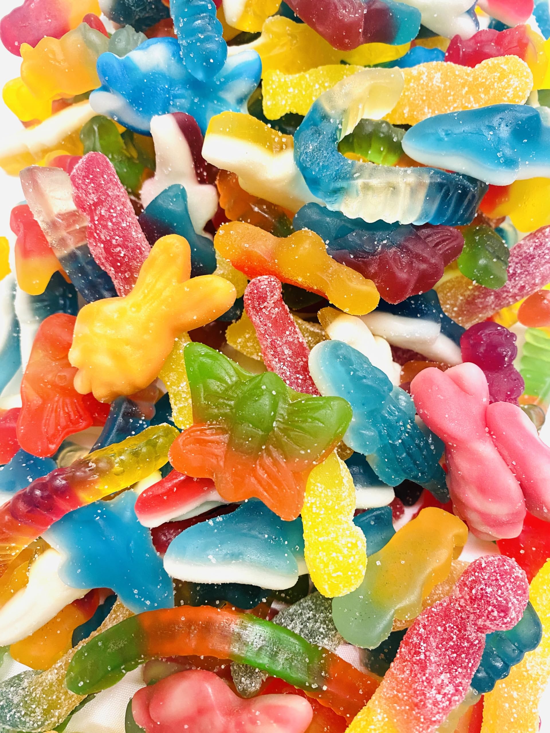 swee Animal Jelly Mix - 1KG Bag - Pick and Mix Sweets All In The Shape Of Amimals - Fruit Flavour Gummy Sweets