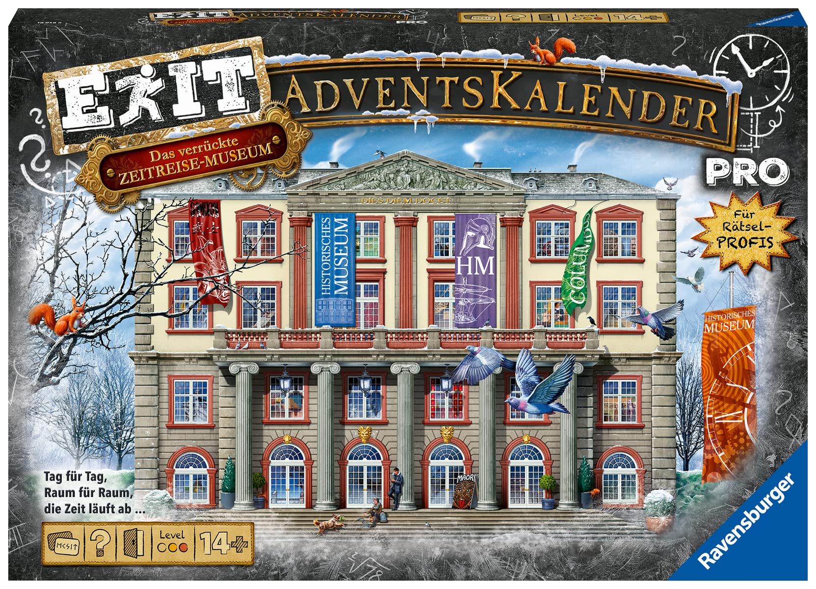 Ravensburger 18958 - EXIT Adventskalender pro