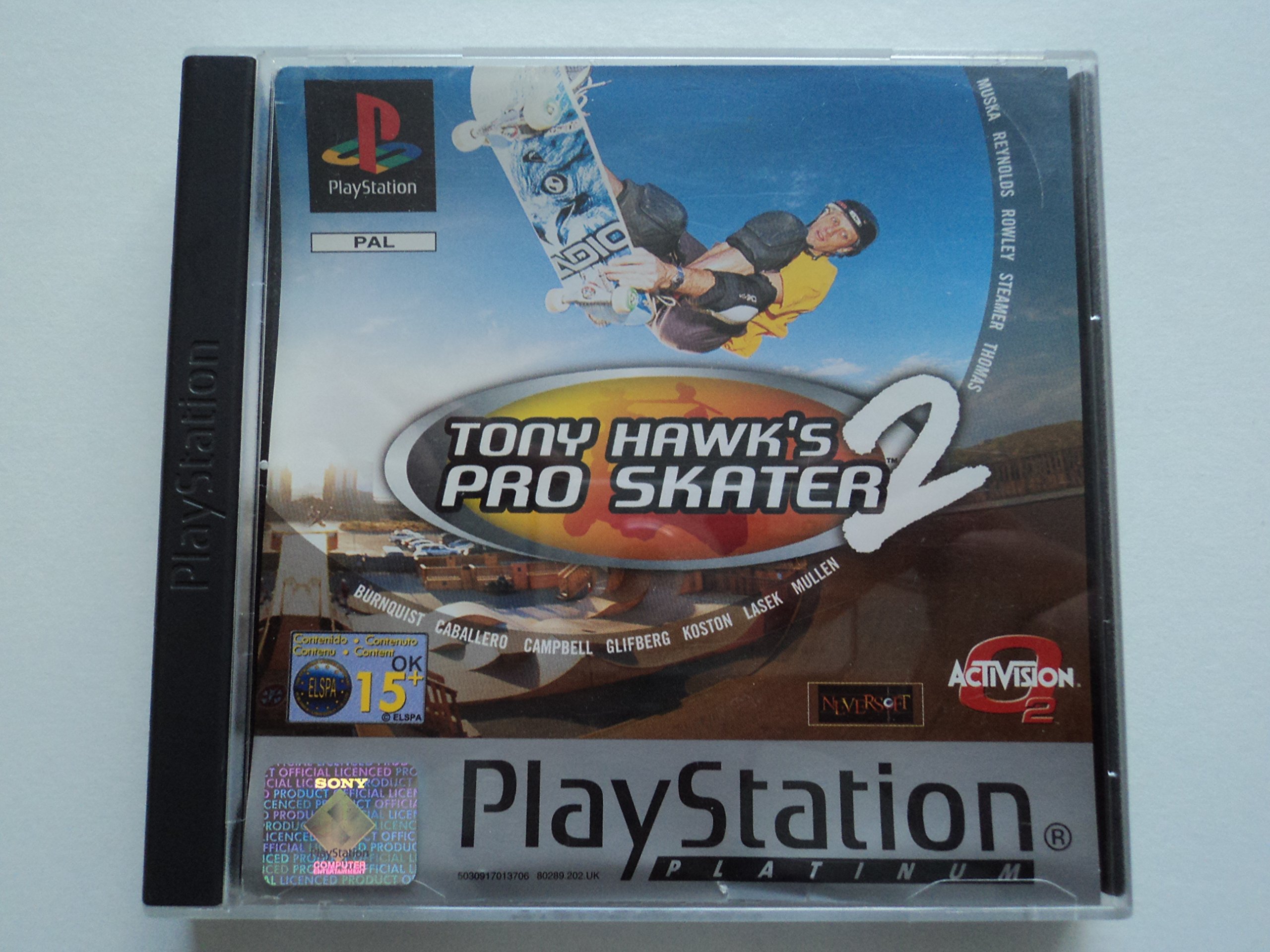 Autocollant Officiel Sony Pour Carte Mémoire PS1 - Tony Hawk's Pro Skater - Édition Limitée Japon