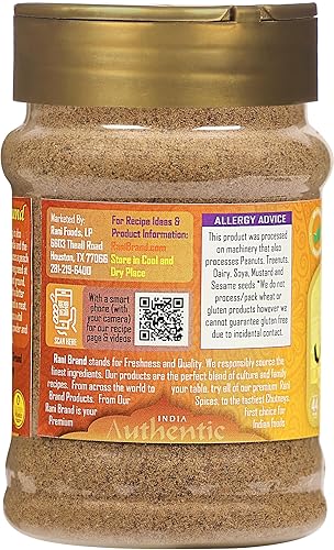 Miniatura 3 de Rani Nuez moscada (Jaiphul) Polvo molido para especias de 3 oz (85 g) Tarro de PET  Todo natural  Vegano  Apto para gluten  Sin OMG  Kosher  Origen