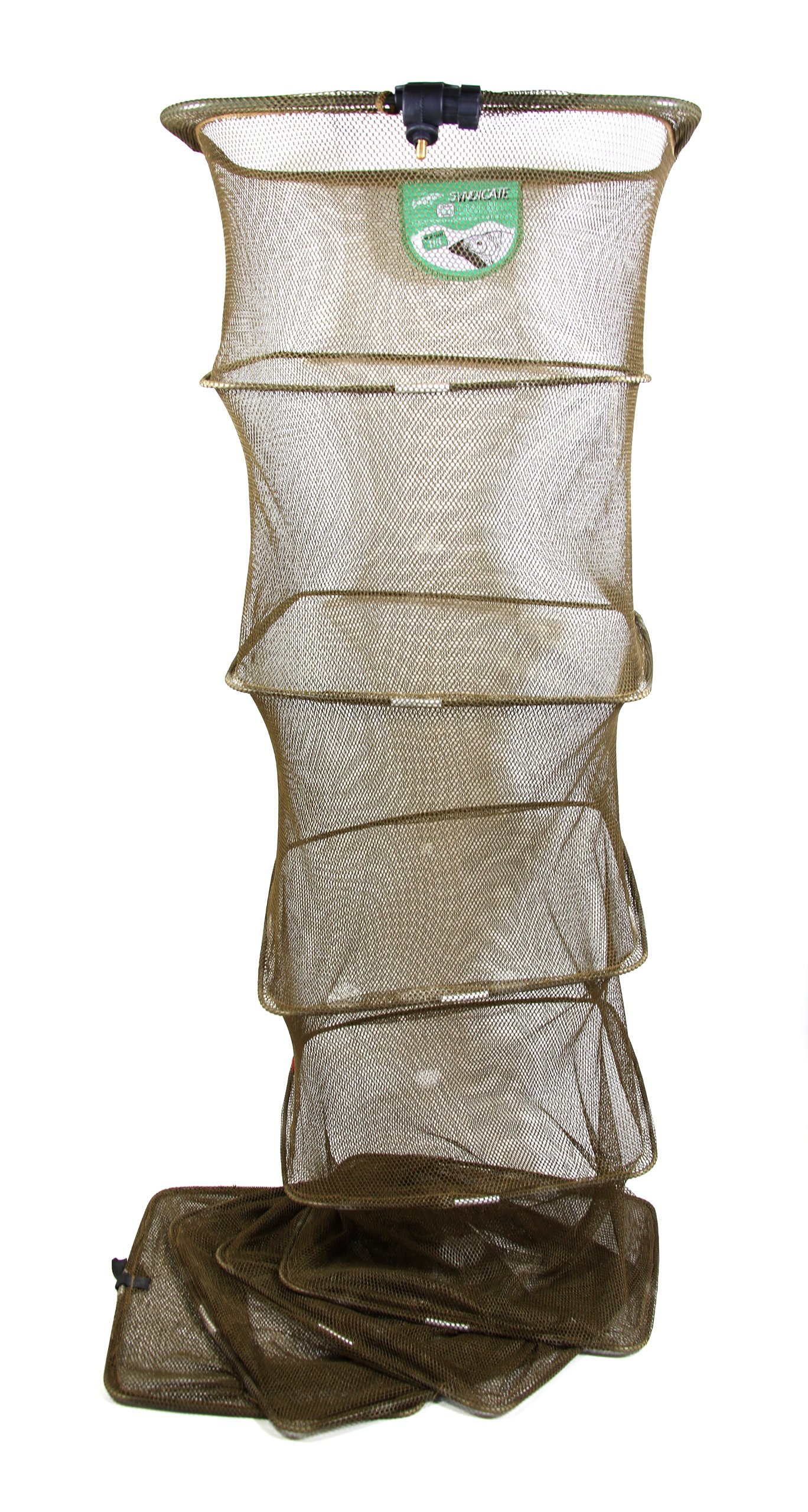 Dinsmores Unisex's Syndicate Micro Carp XT Rectangular Keepnet, Silver, 2.5 m/18 x 14-Inch