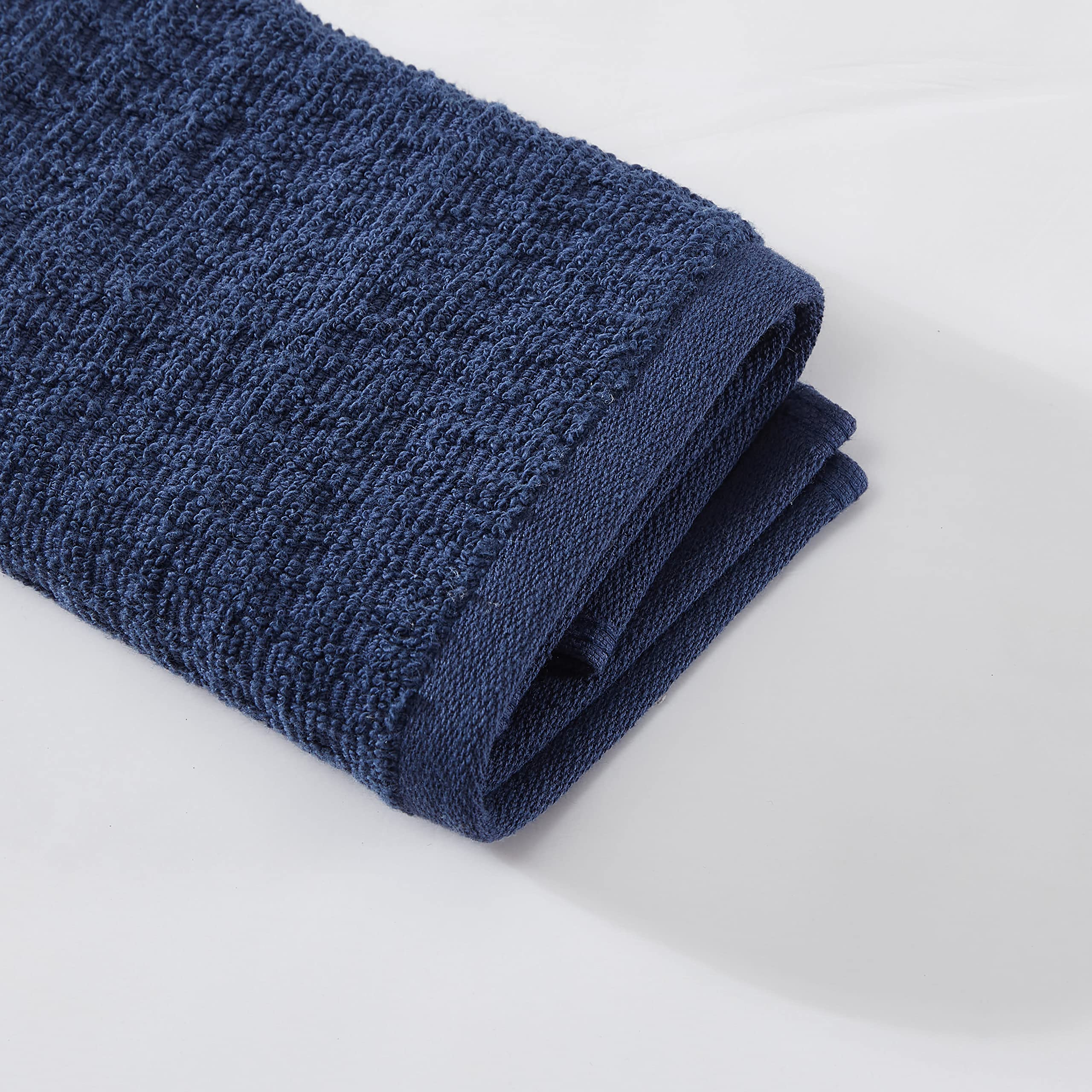 Tommy Bahama - Washcloths, Soft & Absorbent Cotton Towels, Low Linting & Fade Resistant, Oeko-Tex Certified (Northern Pacific Dark Blue, 12 Piece)