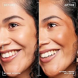 NYX PROFESSIONAL MAKEUP Matte Buttermelt Bronzer, Longwear Face Makeup with Up to 12 Hours of Wear, Vegan Formula - Butta Off (Medium Deep Golden)