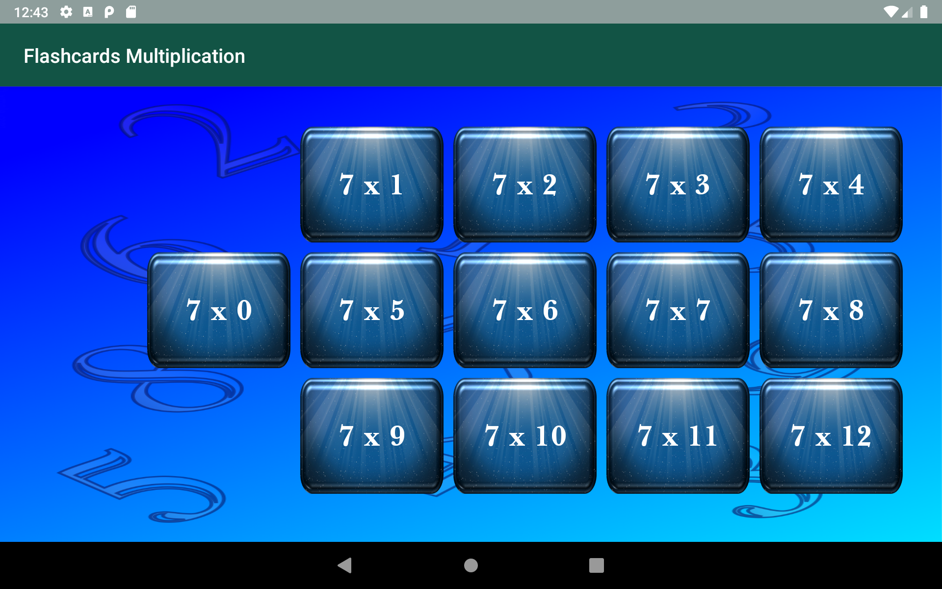 Flashcards Multiplication Aplicativo na Amazon Appstore