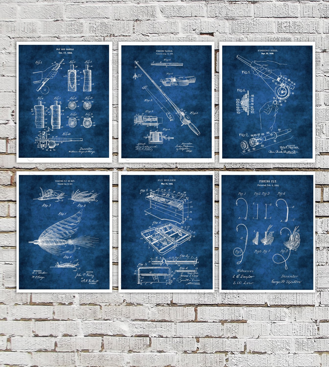 ウォールアート　フライフィッシング　釣り フライフィッシング ウォールアート 壁掛け ルアー 釣り