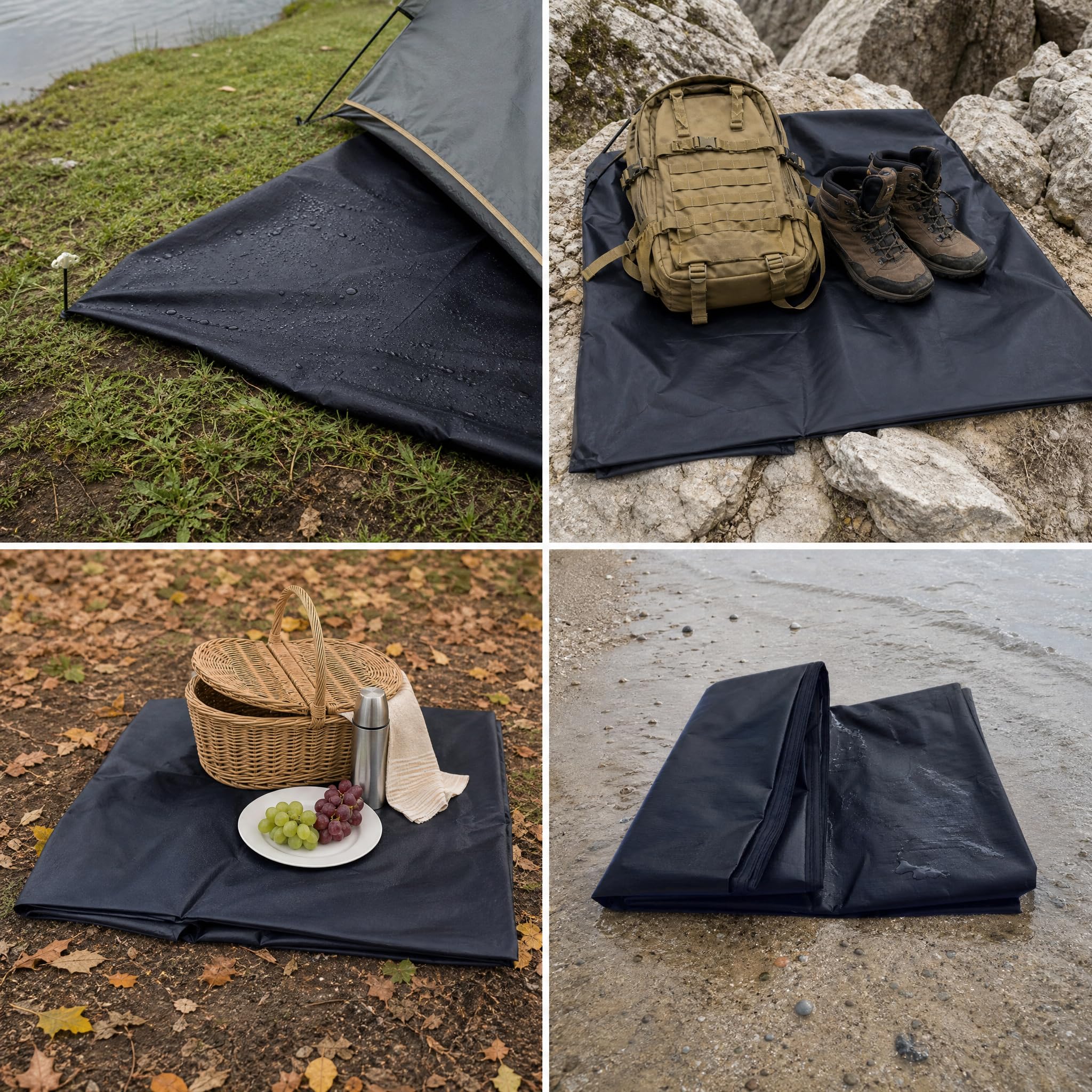 da Terra per Campeggio Impermeabile, 3.6x2.4 m