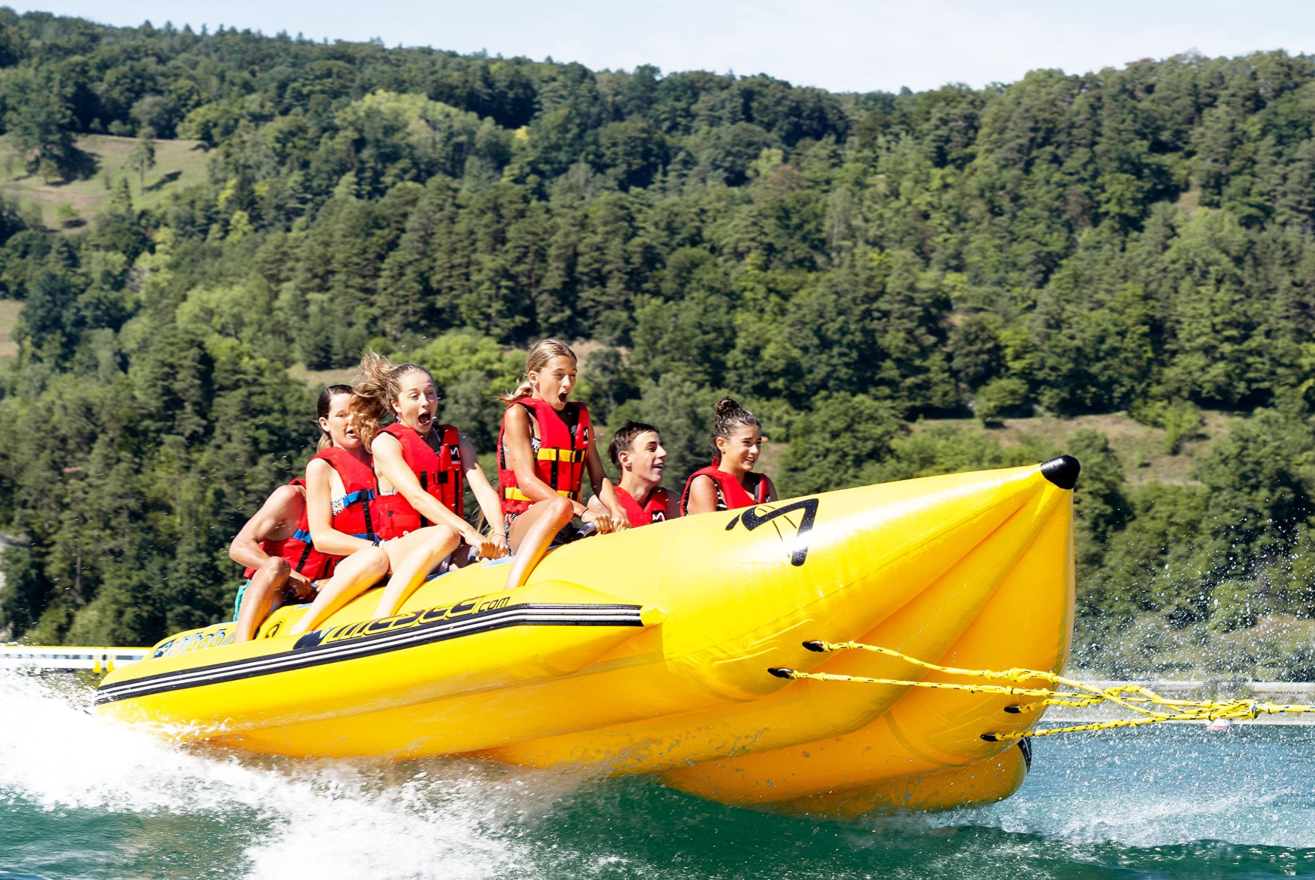 MESLE Schwimmweste Erwachsene Rental V600, Robuste Schwimmhilfe für Kommerziellen Verleih, Herren & Damen, 50N Auftriebsweste Sup, Kajak, Prallschutzweste Wakeboard, Wasserski, Jetski