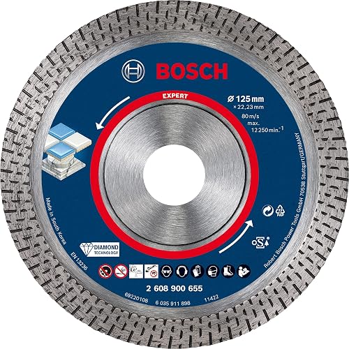 Bosch Expert HardCeramic Disque diamant 125 mm jante continue carrelage